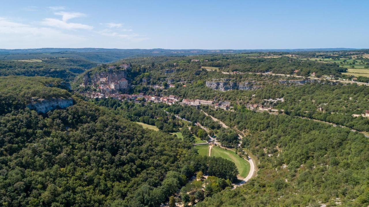 Camping Les Cigales Rocamadour Hotel Buitenkant foto